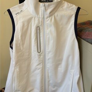 Women’s Golf Ralph Lauren White Sleeveless Vest